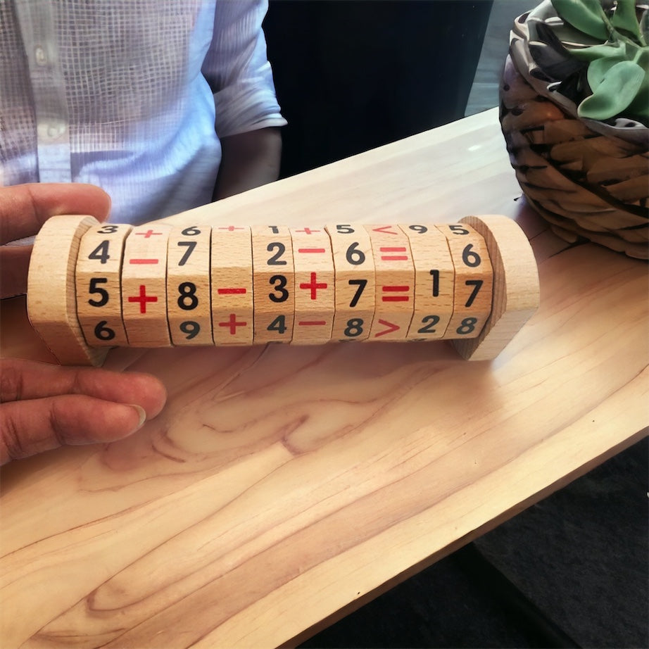 Montessori Rotations Mathematics Wheel Calculator