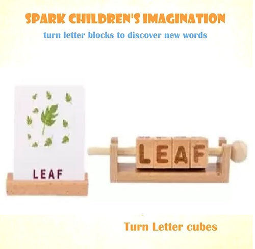 Spelling Word Puzzle Phonic Learning Game Word Cognitive Pairing Twistable Words Spelling Phonics