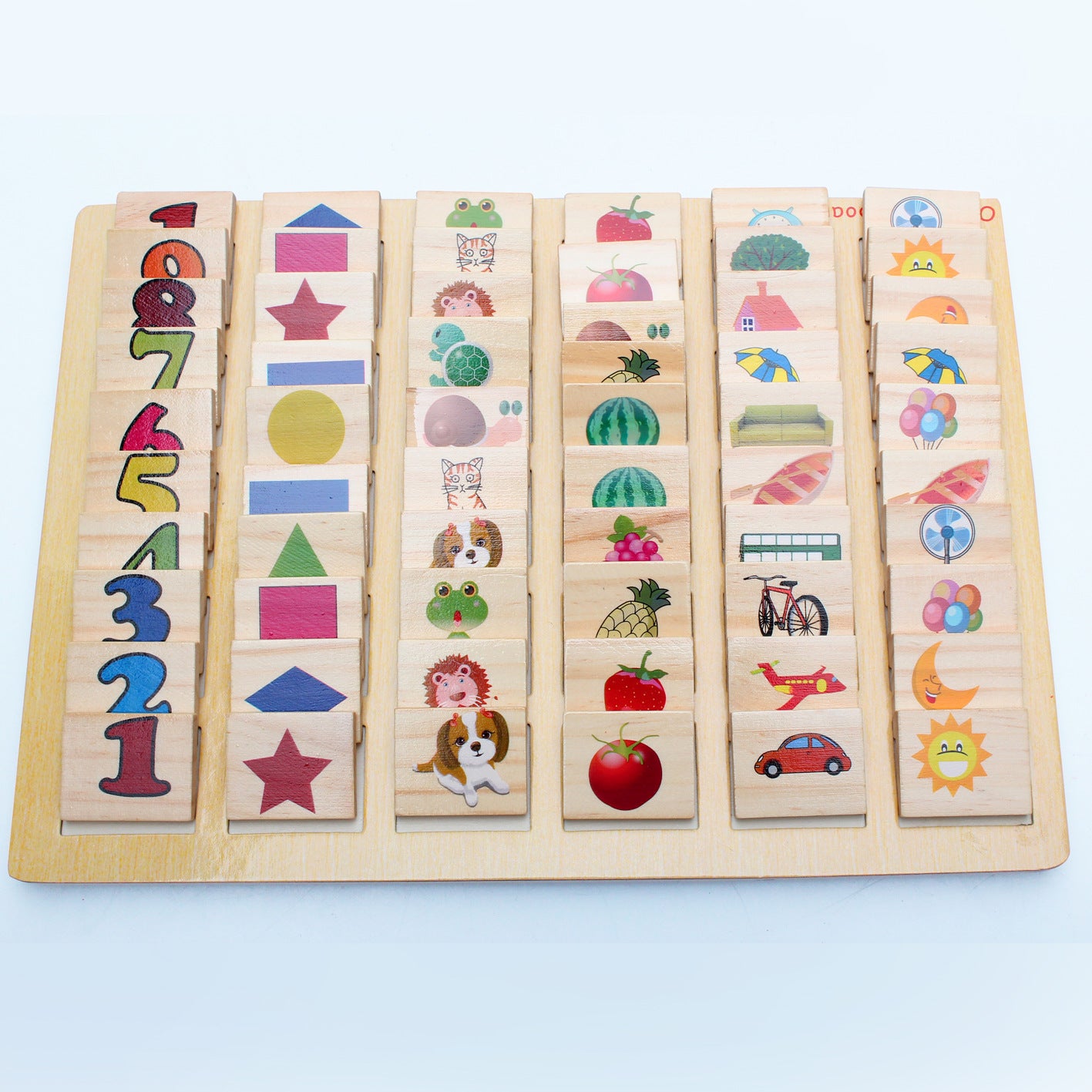 Category Sorting Memory Matching Game Montessori inspired Kids Wooden toys