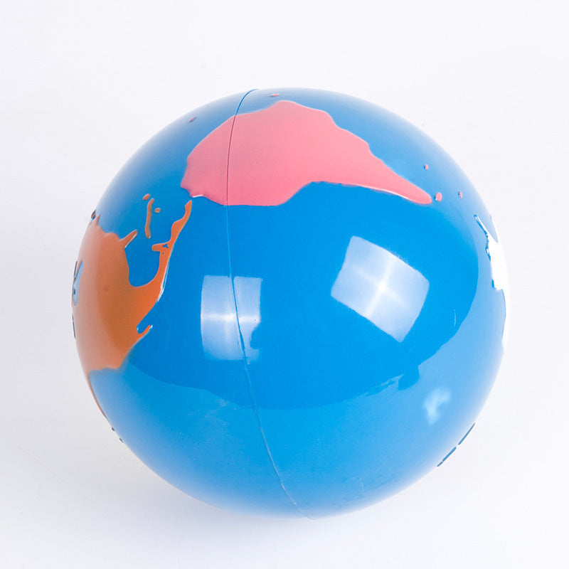 Montessori Globe Of The World Parts