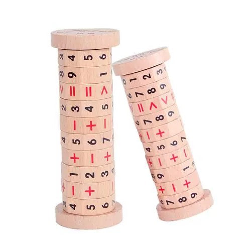 Montessori Rotations Mathematics Wheel Calculator