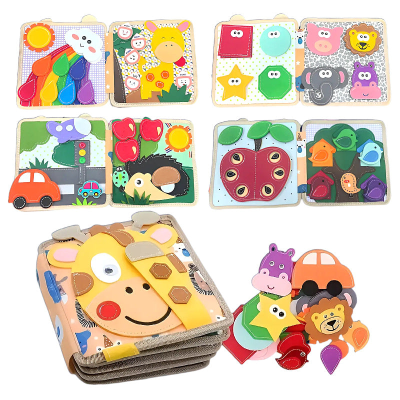 Portable Felt Activity Learning Book