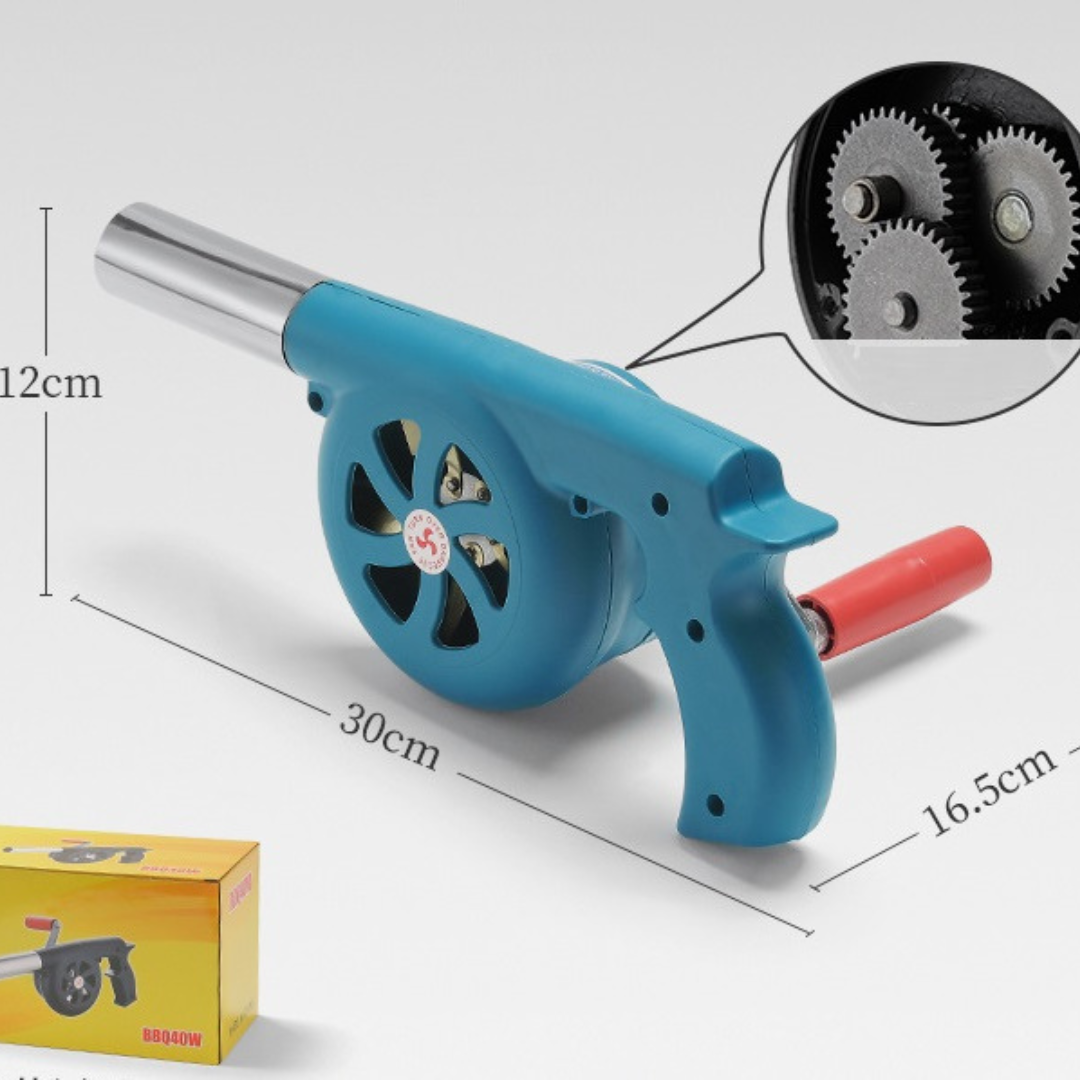 Kids Basic Wood Work Handy Man Fire Starter AIR BLOWER GUN - HAPPY GUMNUT