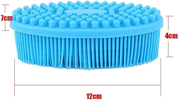 Baby Sensory Brush Soft Silicone Bath Brush Baby Tactility Training