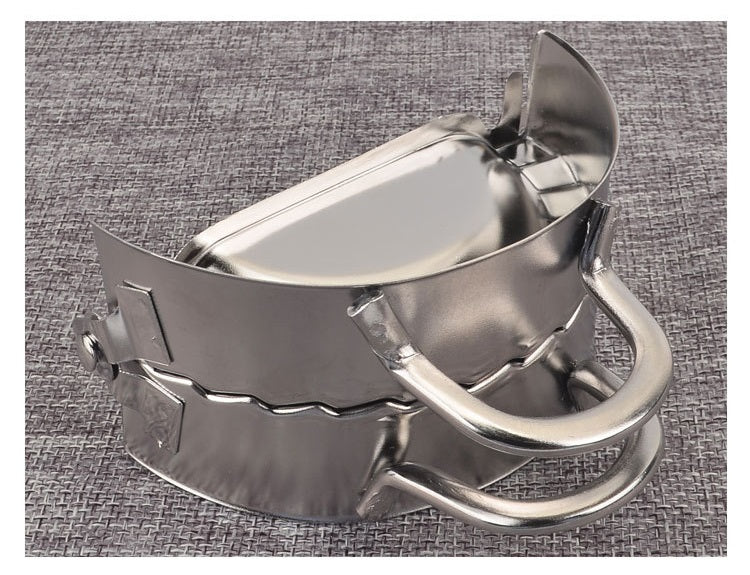 Kids Stainless Steel Dumpling Maker Mold Dough Press Tool