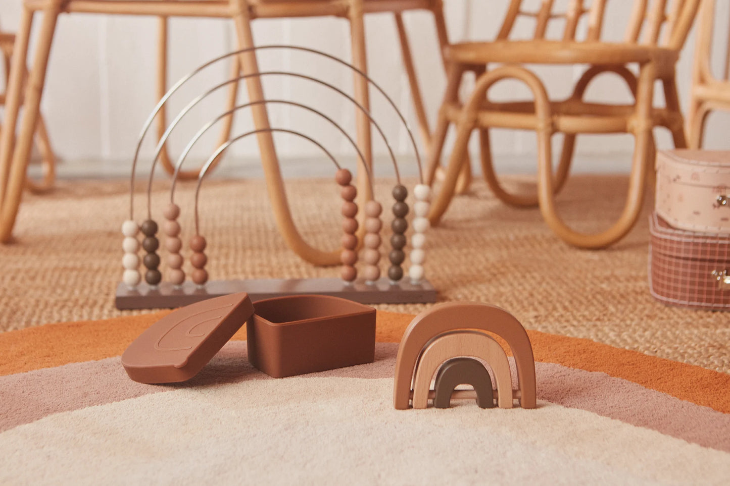 Large OYOY Wooden Rainbow Abacus