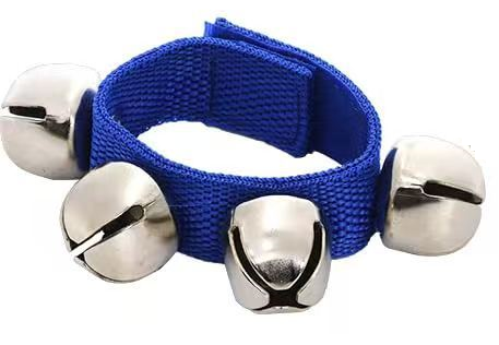 Kids Musical Wrist Jingle Bell Band Rhythm Instrument