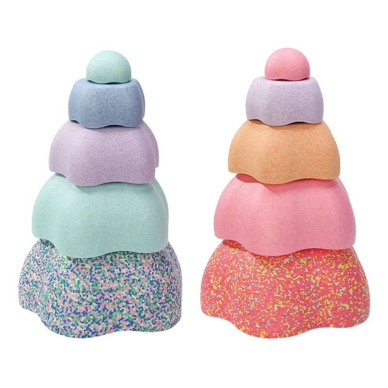 Balancing Stepping Stone Balance and Hop Set of 5 EPP Toy