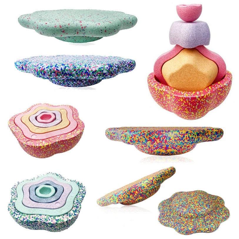 Balancing Stepping Stone Balance and Hop Set of 5 EPP Toy