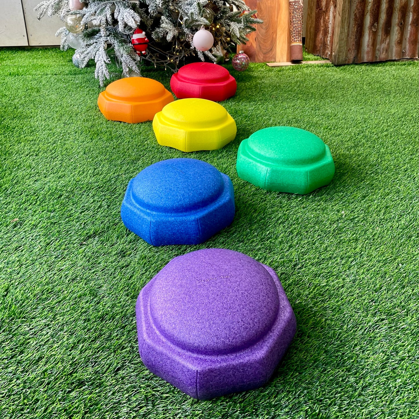 Rainbow Or Pastel Kids Jumbo Stepping Stones EPP Stacking Blocks Toy Balancing Obstacle Beams/Boards
