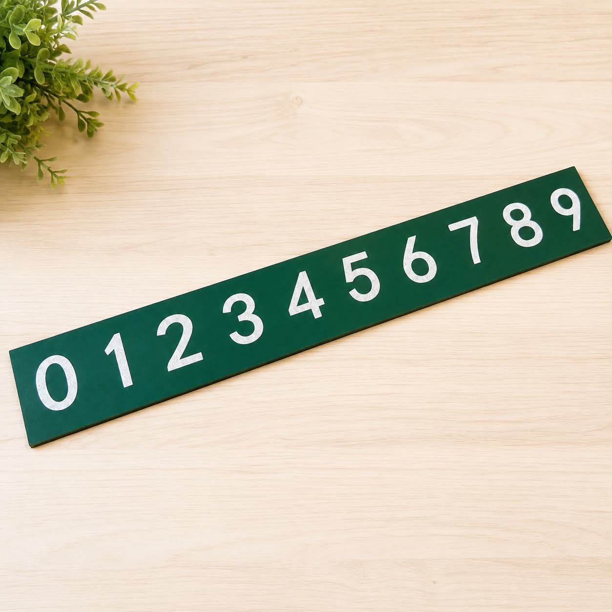 Classroom Pack 10 Sandpaper Number Board