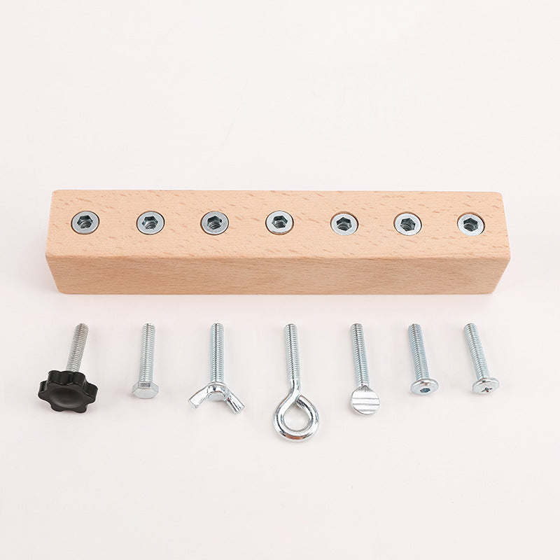 Montessori Screwdriver Board With Tools Bolts and nuts - HAPPY GUMNUT