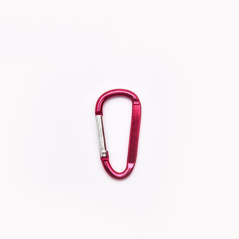 Kids Aluminum D-shape Carabiner Clip Tool Hook Key Ring