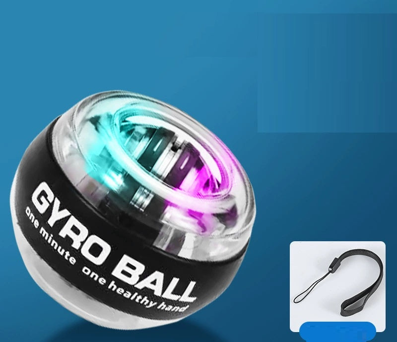 LED Wrist Ball Gyroscope Ball Muscle Power Gyro Arm Hand Exerciser Therapy Gyro wrist Trainer
