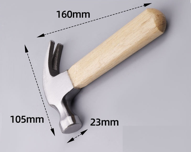 Kids Hammer Wood Work Carpenter Handy Man Children Real Tool