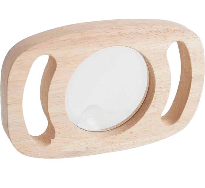 Large Wooden Magnifying Glass Sensory Kids tools - HAPPY GUMNUT