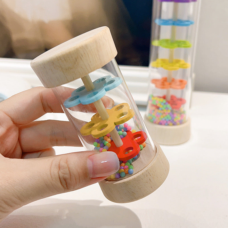 Rainmaker Rain Sound Tube Roller Sensory Interactive Toy