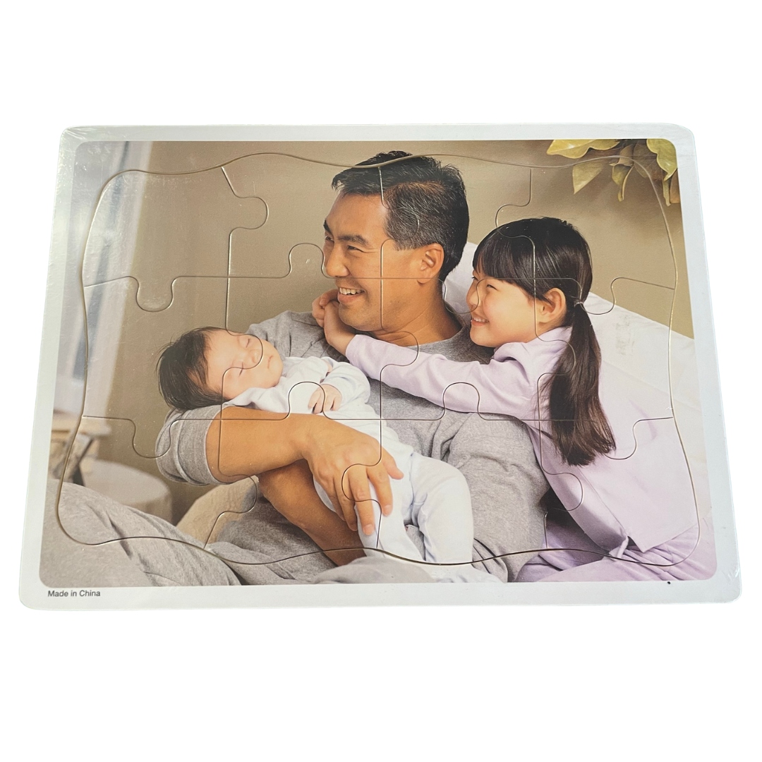 Wooden Community Family People Portrait Jigsaw Puzzles