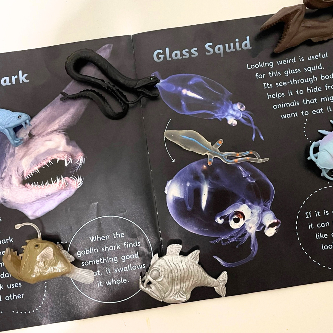 Animal Deep Sea Creatures PVC Toy Figurines Model