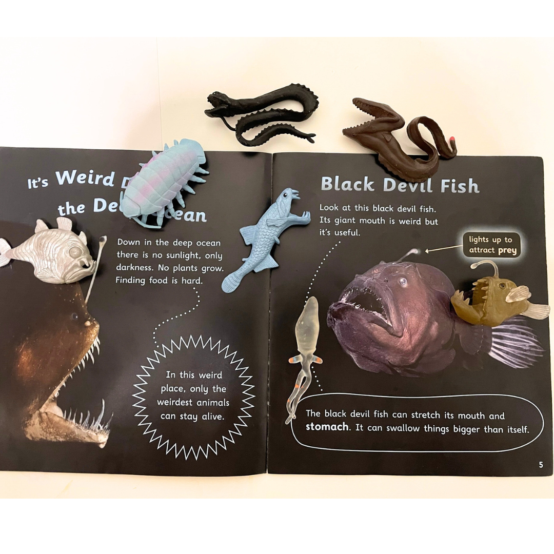 Animal Deep Sea Creatures PVC Toy Figurines Model