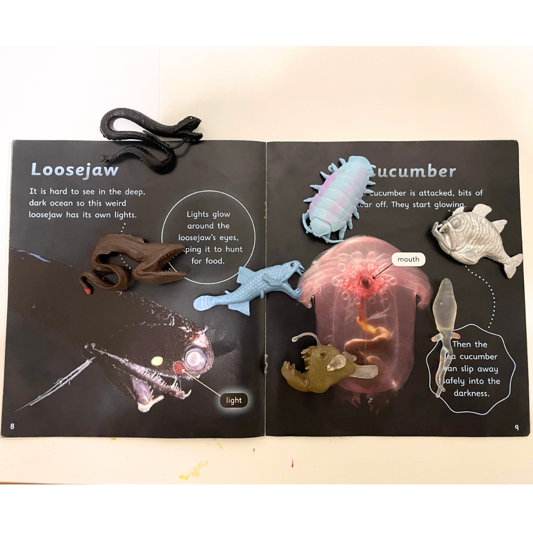 Animal Deep Sea Creatures PVC Toy Figurines Model