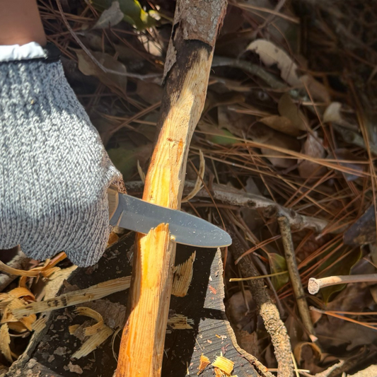 Kids Wood Caving Tool Retractable Pocket Whittling Knife Rounded tip Or Pointy Tip