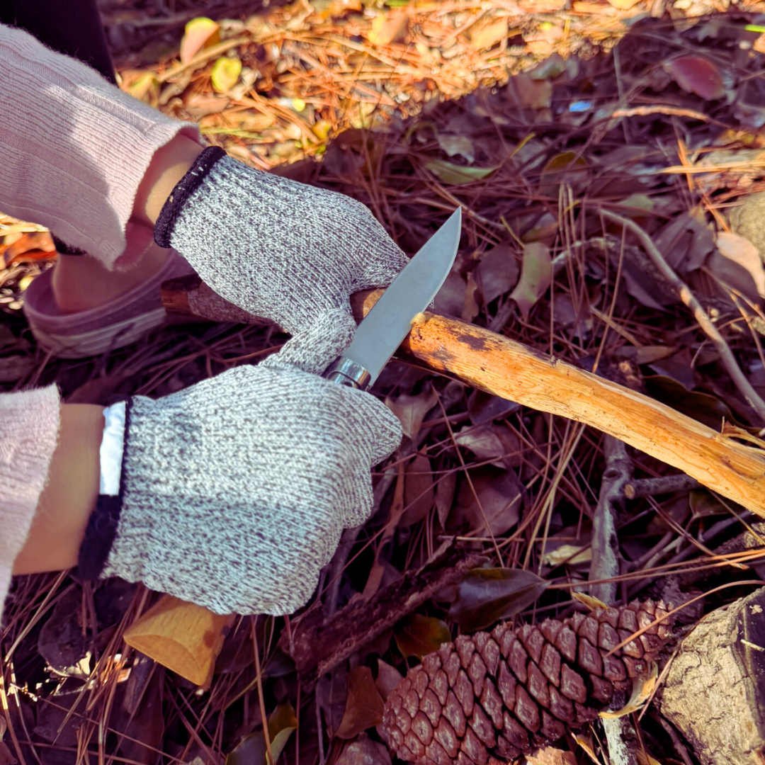 Kids Wood Caving Tool Retractable Pocket Whittling Knife