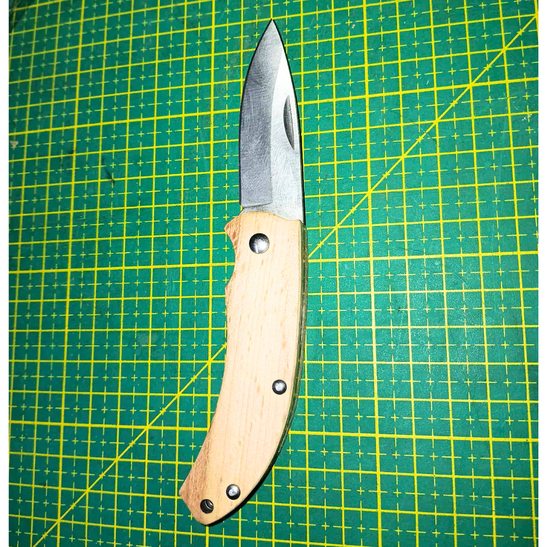 Kids Wood Caving Tool Retractable Pocket Whittling Knife Rounded tip Or Pointy Tip