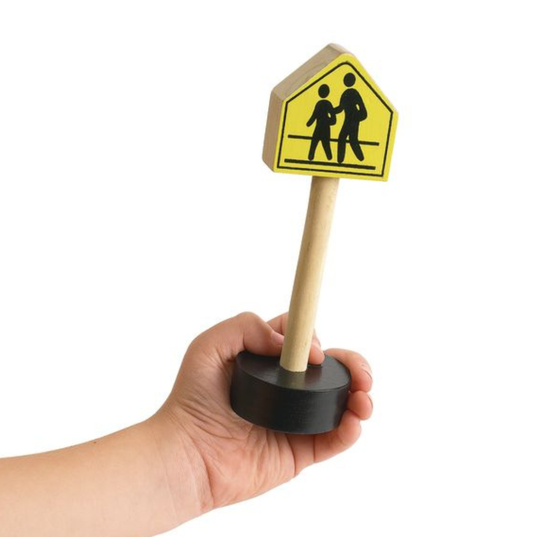 Large Wooden Road Signs for Cars and Roads Traffic Control Excellerations - HAPPY GUMNUT