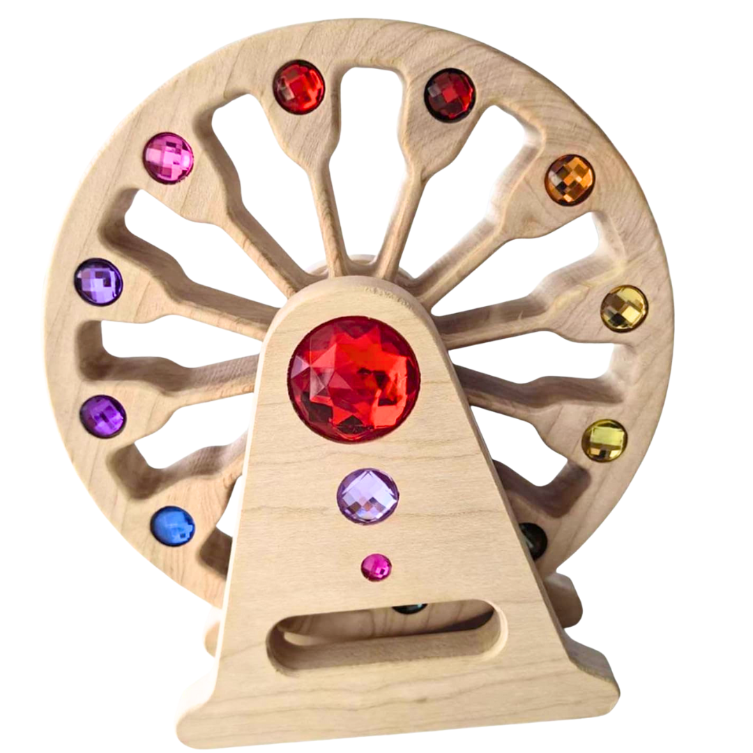 Beechwood Gemstone Ferris Wheel - HAPPY GUMNUT