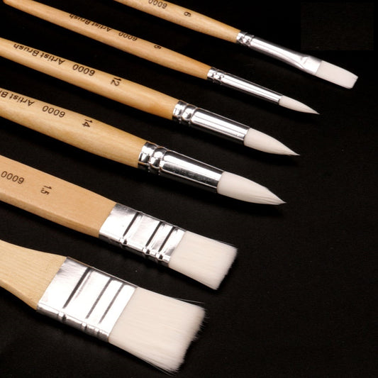 Kids Art Paint Brush Bundle 6 Piece