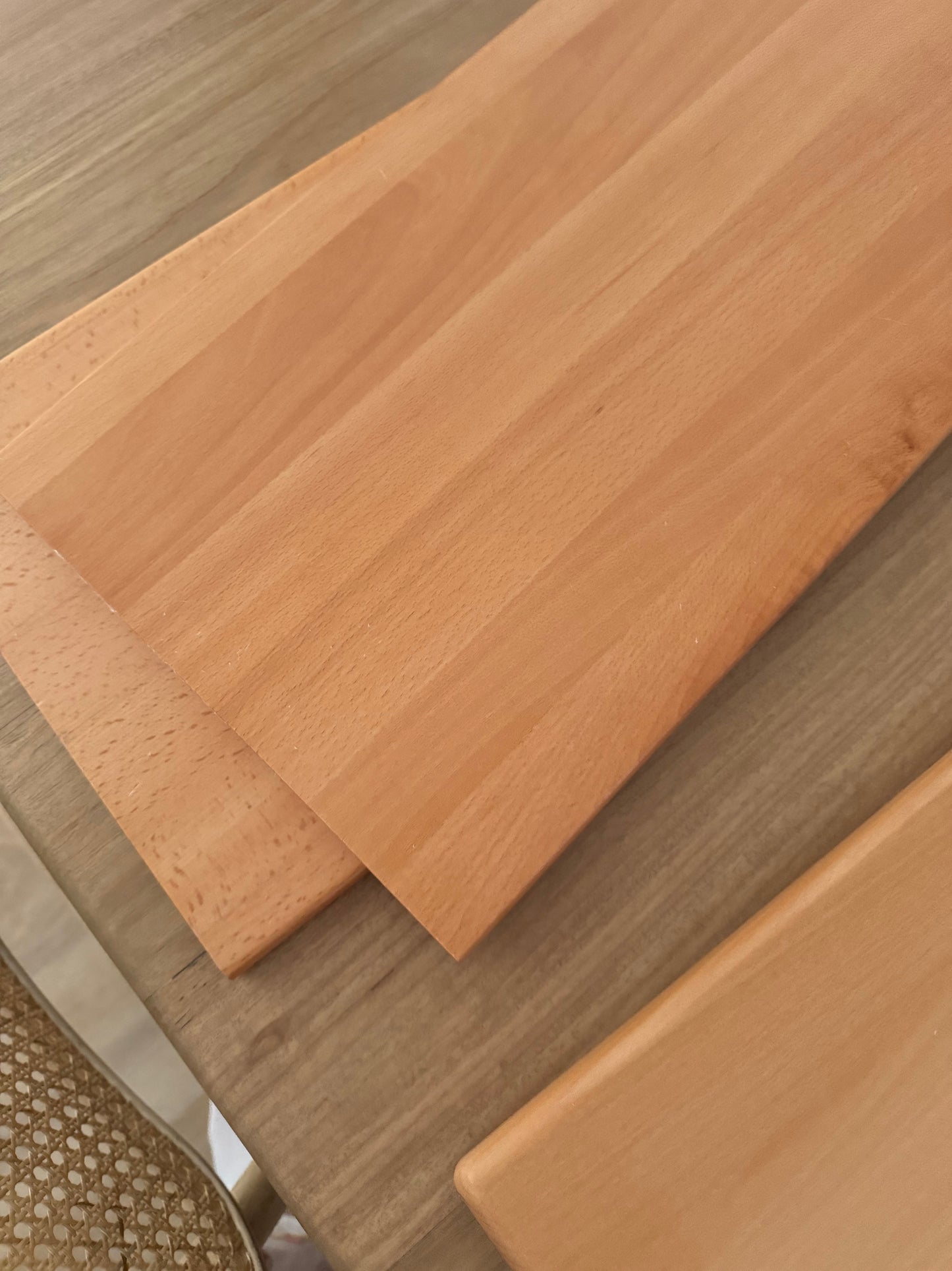 Wooden Solid Beechwood Two Shelf Display Furniture