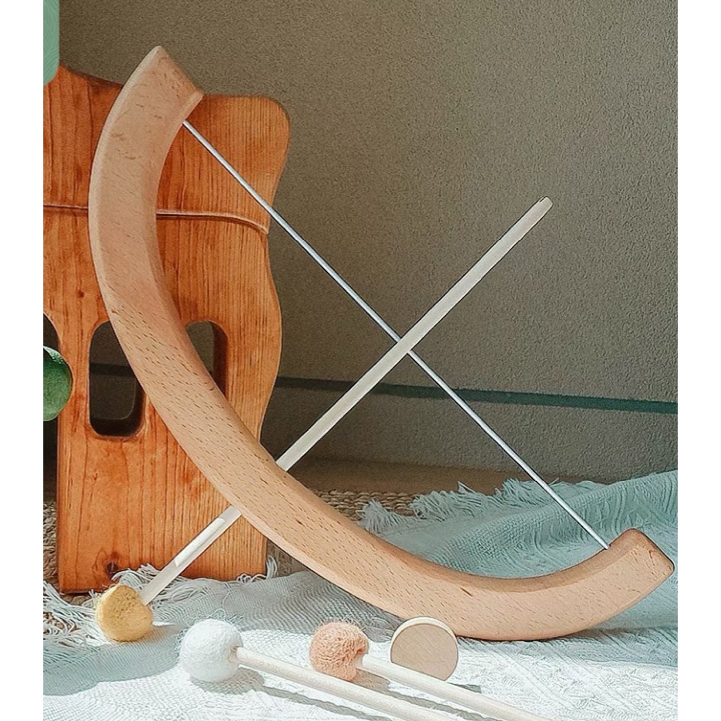 Wooden Bow and Arrow Set Safe tips Kids Toy - HAPPY GUMNUT