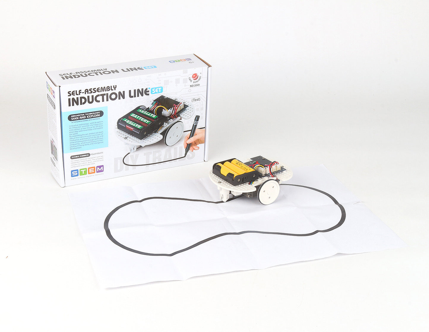 Kids STEM Sciences Build a Car Cart Vehicle Kit - HAPPY GUMNUT