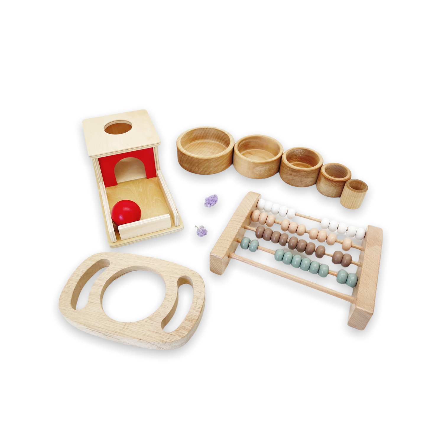 Montessori Wooden Toy Bundle B - HAPPY GUMNUT