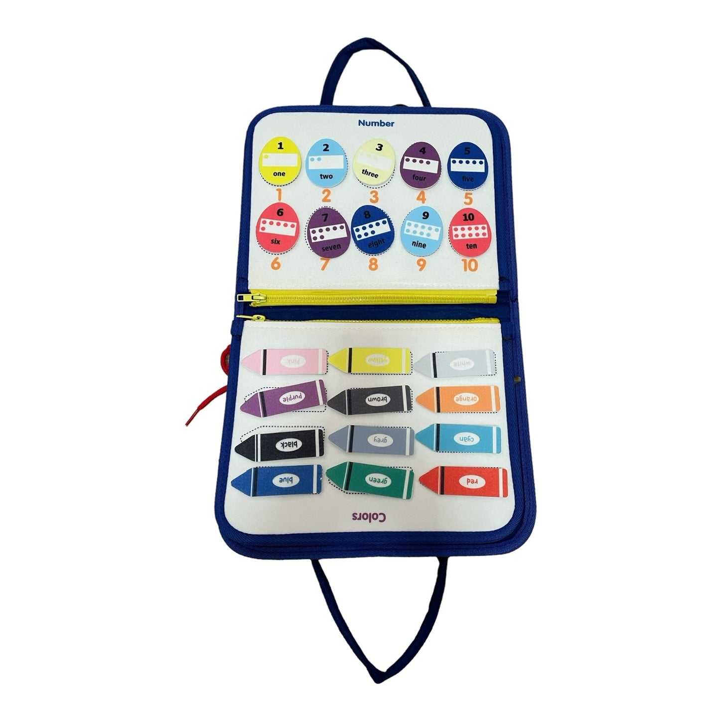 Montessori Inspired Portable Dinosaur Busy Board Quiet Book - HAPPY GUMNUT