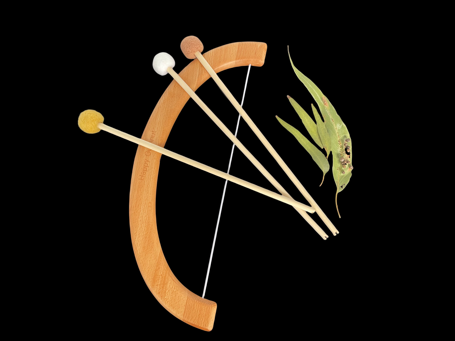 Wooden Bow and Arrow Set Safe tips Kids Toy - HAPPY GUMNUT