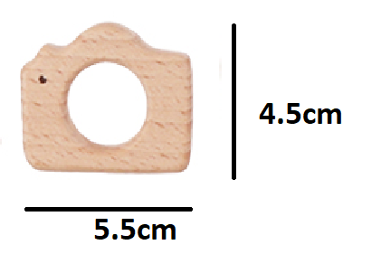 Kids Play Natural Wooden Shapes DIY Craft Materials - HAPPY GUMNUT
