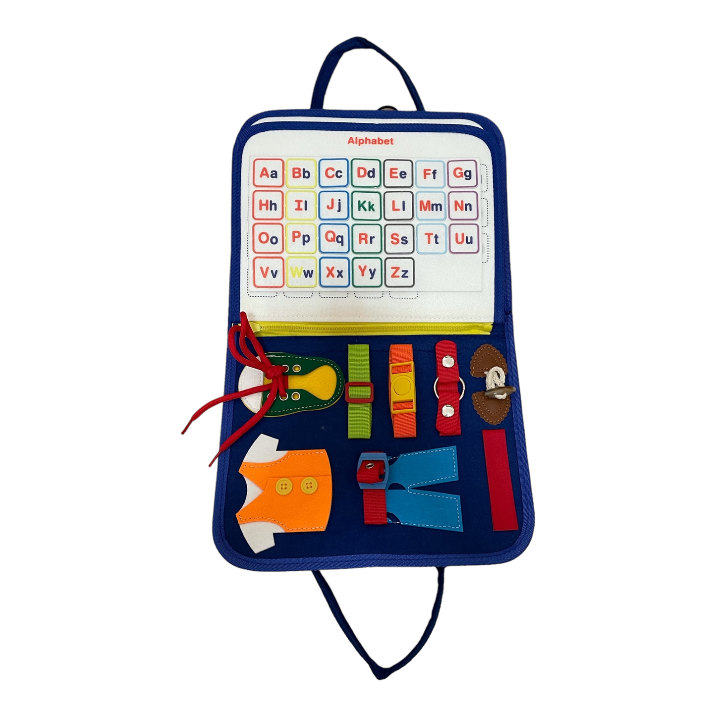 Montessori Inspired Portable Dinosaur Busy Board Quiet Book - HAPPY GUMNUT