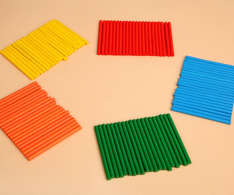 Wooden Counting Sticks Maths and Numbers Activity Set - HAPPY GUMNUT