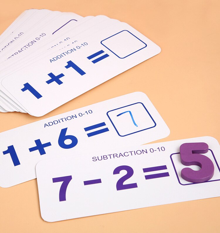 Wooden Counting Sticks Maths and Numbers Activity Set - HAPPY GUMNUT