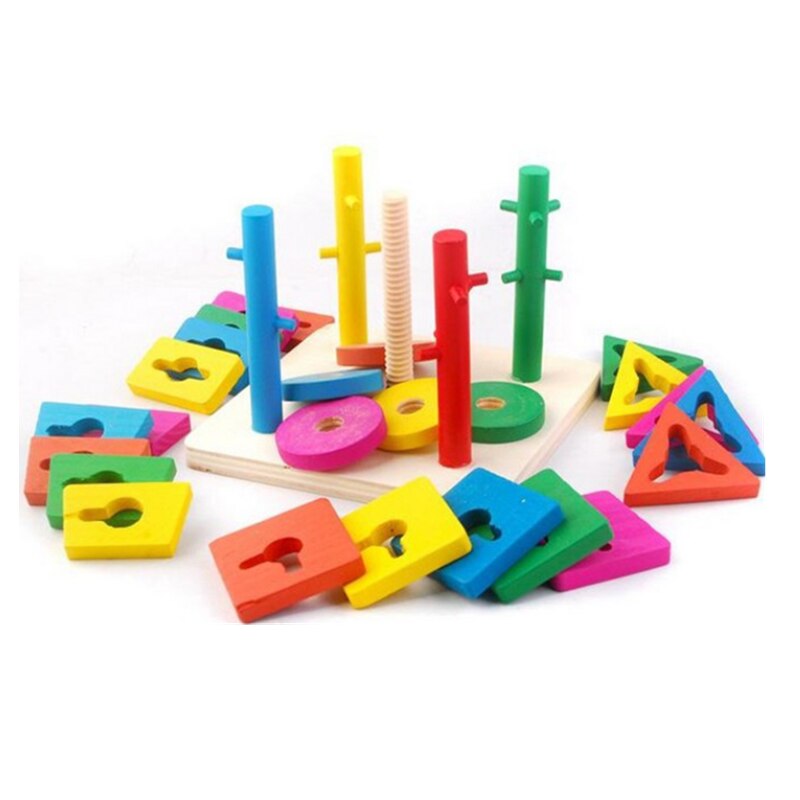 5 Column Shape Sorter - HAPPY GUMNUT