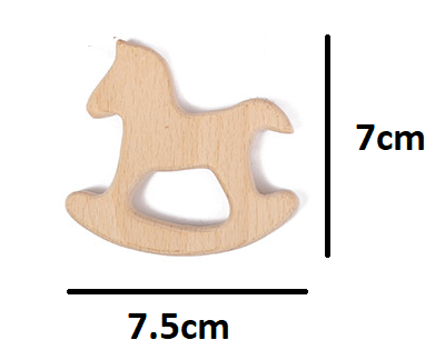 Kids Play Natural Wooden Shapes DIY Craft Materials - HAPPY GUMNUT