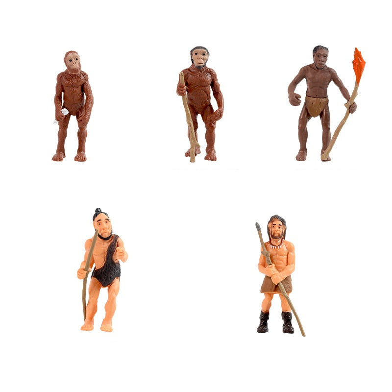 Evolution of Man PVC Figure Model Homo Erectus Action - HAPPY GUMNUT
