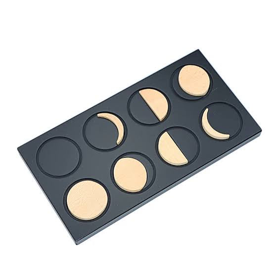 Montessori Moon Phases Puzzles - HAPPY GUMNUT