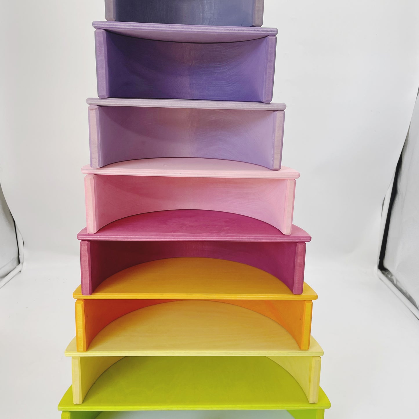 Premium Pastel Rainbow Stacker - HAPPY GUMNUT