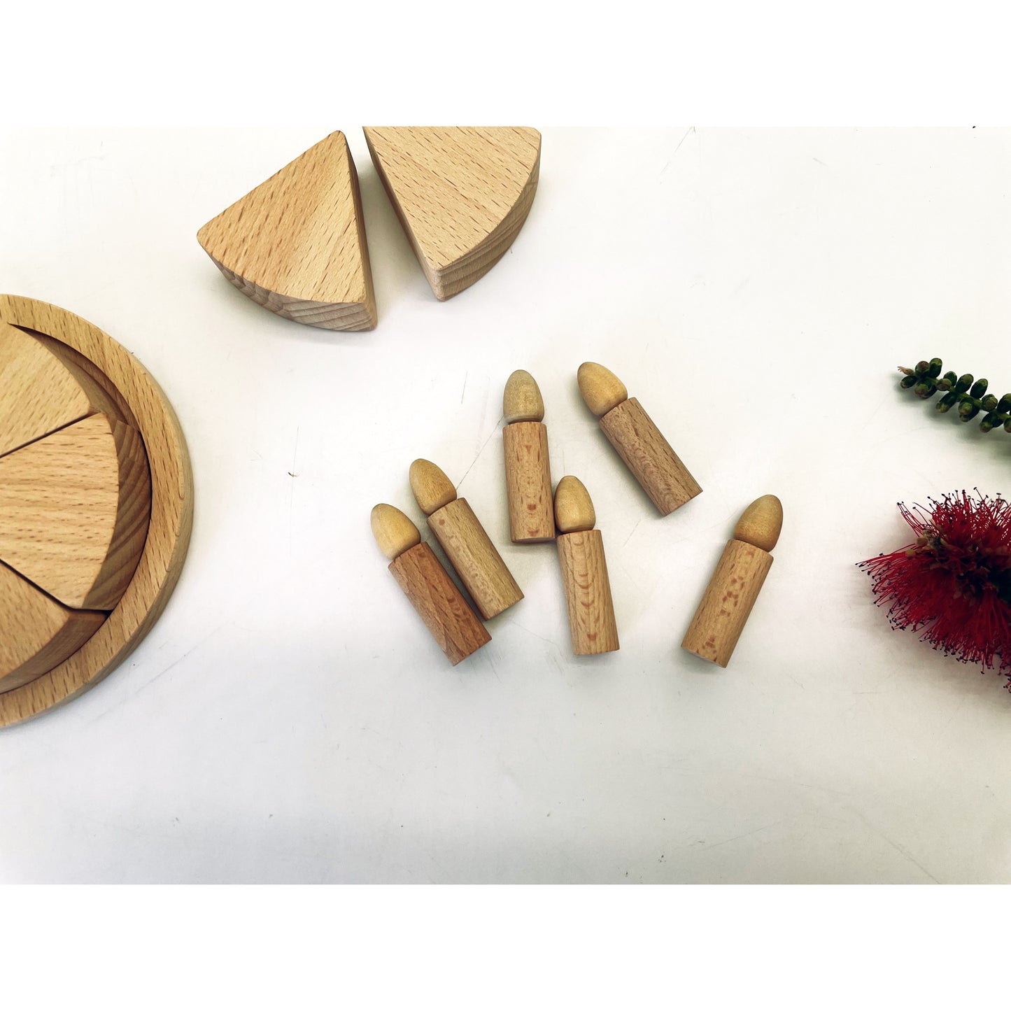 Wooden Birthday Cake - HAPPY GUMNUT
