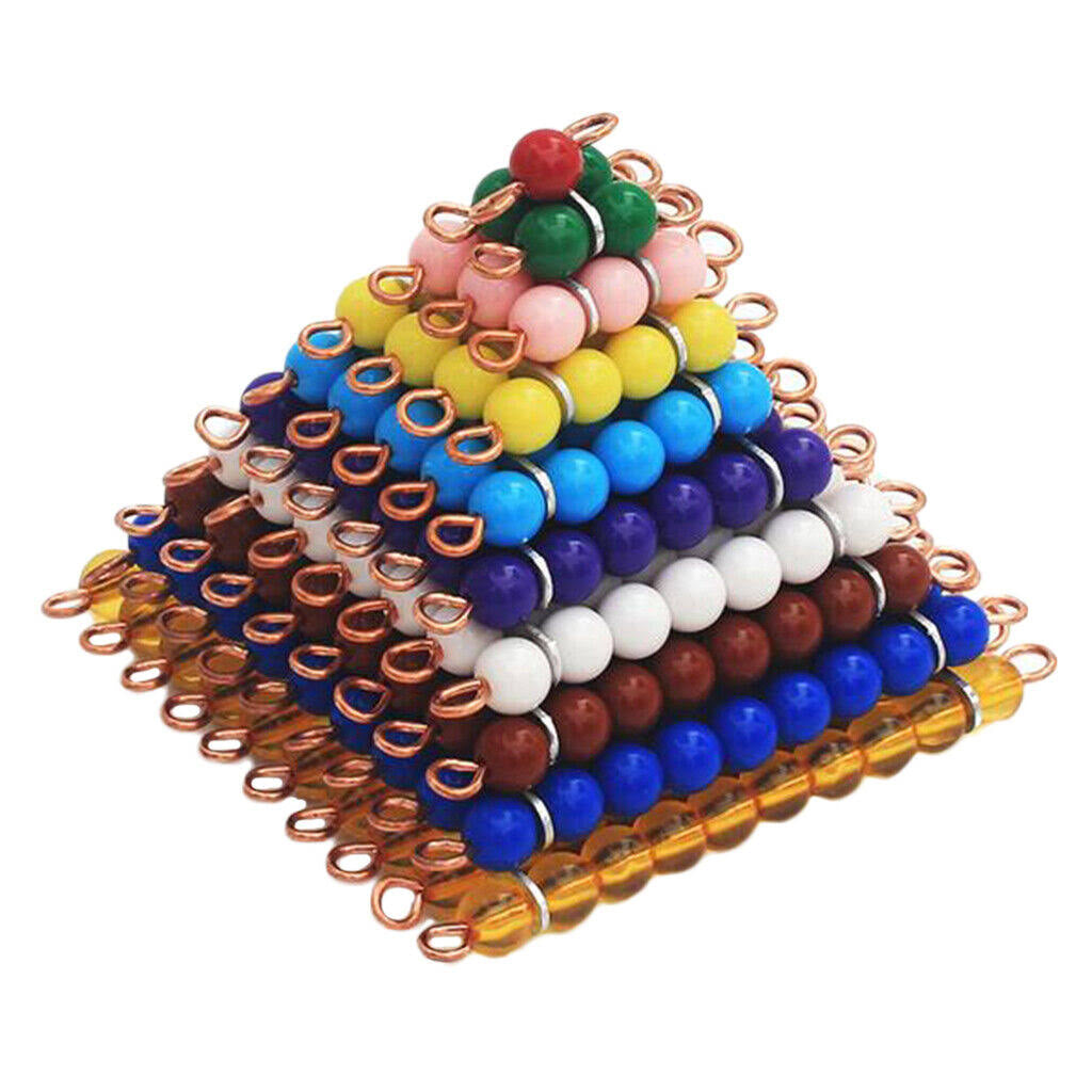 Montessori Coloured Bead Stair - HAPPY GUMNUT