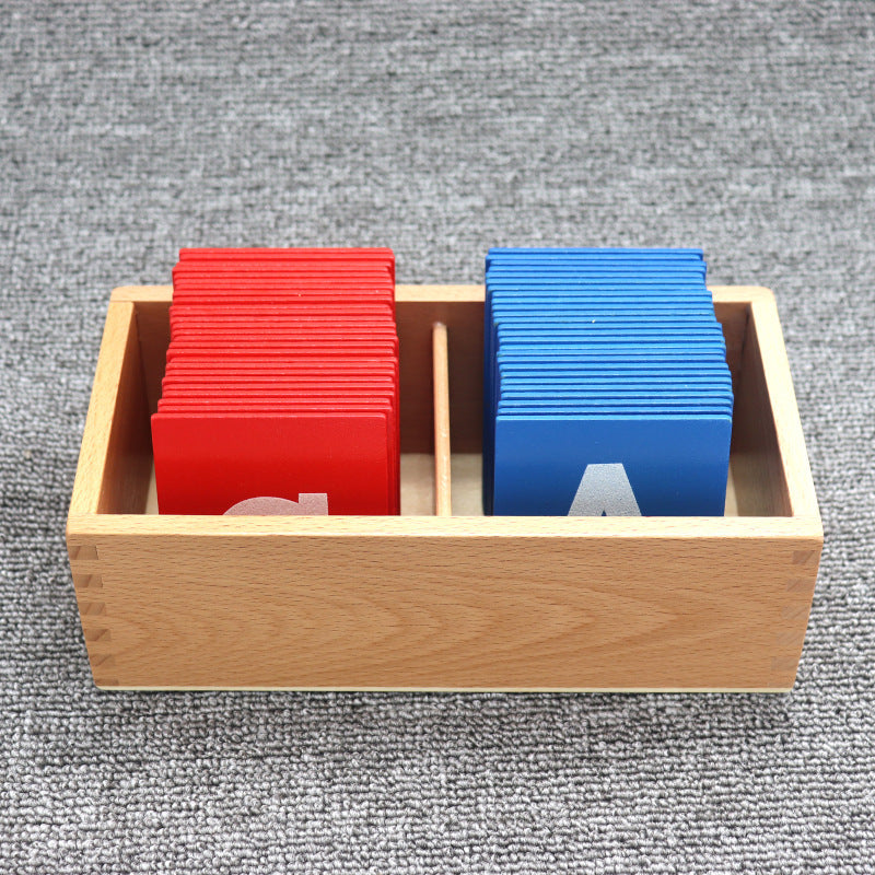 Large Montessori Sand Paper Alphabet Set - HAPPY GUMNUT