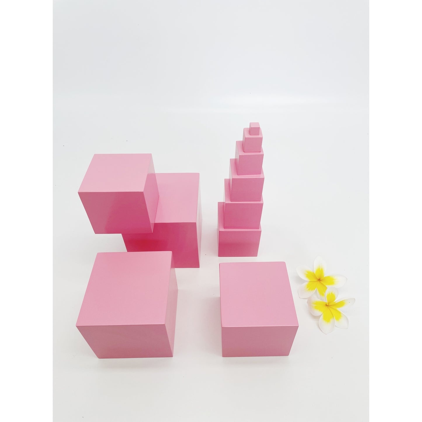 Large Montessori Pink Tower - HAPPY GUMNUT